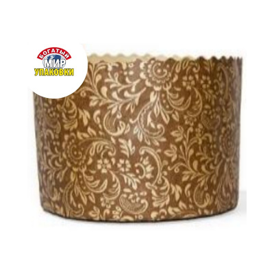 УТ-00001895 Форма бумажная для кекса, маффинов и кулича ФЛОРА_4e8c73ef0a296c2b1eae4673bdb3741c