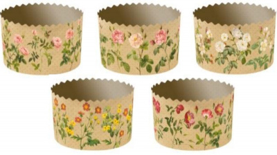 УТ-00001877 Форма бумажная для кекса, маффинов и кулича РОЗЫ_9a34ef218928b1ea1a4fb69bf294e4c6